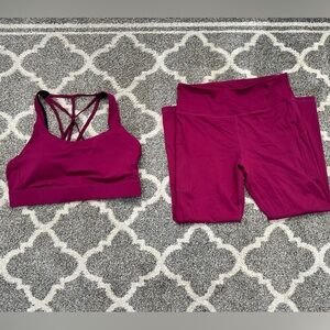 Zyia Sports Bra and Leggings set